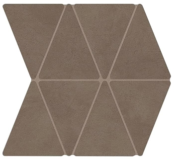 Мозаика Boost Natural Umber Mosaico Rhombus 33.8x36.7